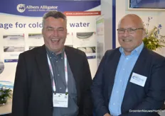 The always smiling Fred Deijs and Martin Spekle of Albers Alligator